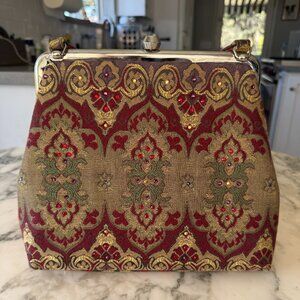 M Andonia Vintage Venetian Tapestry Handbag